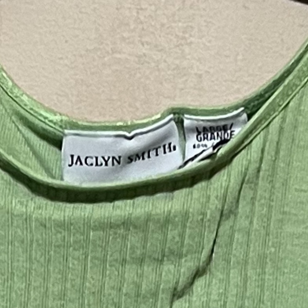 Jaclyn Smith Ribbed Tee - Picture 3 of 3